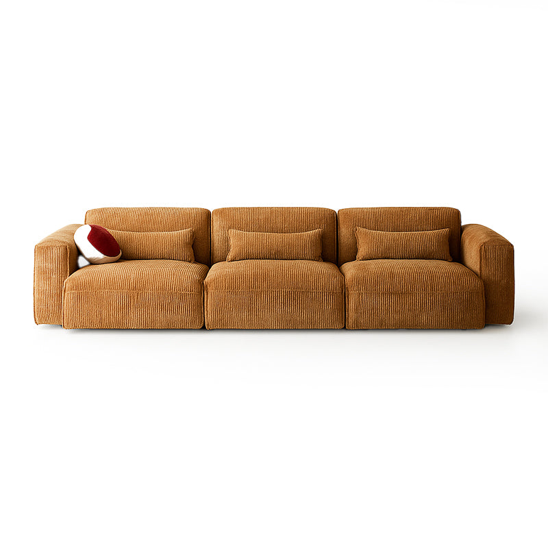 Mobilious-Kuruna Corduroy Retro Japanese Fabric Sofa