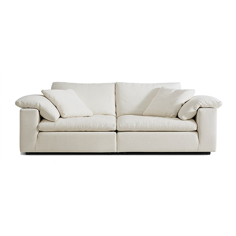 Mobilious-Lunara Dew-Retted Linen Fabric Washable Sofa