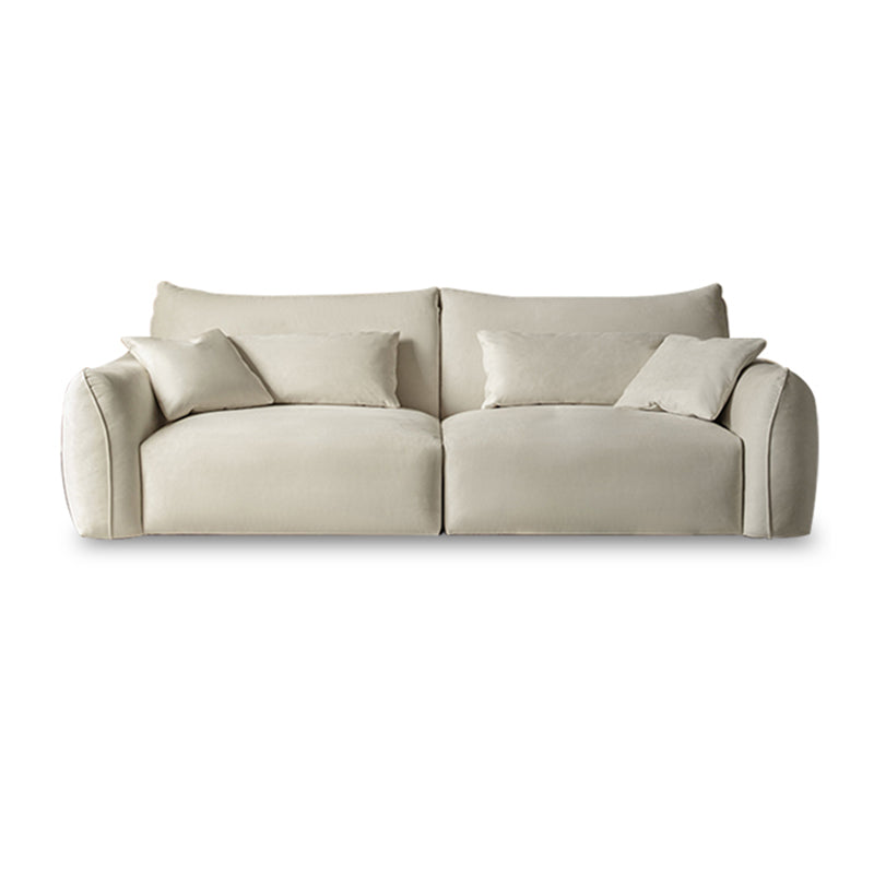 Mobilious-梵·Brahman|Soffiella Cream Straight Sofa Couch