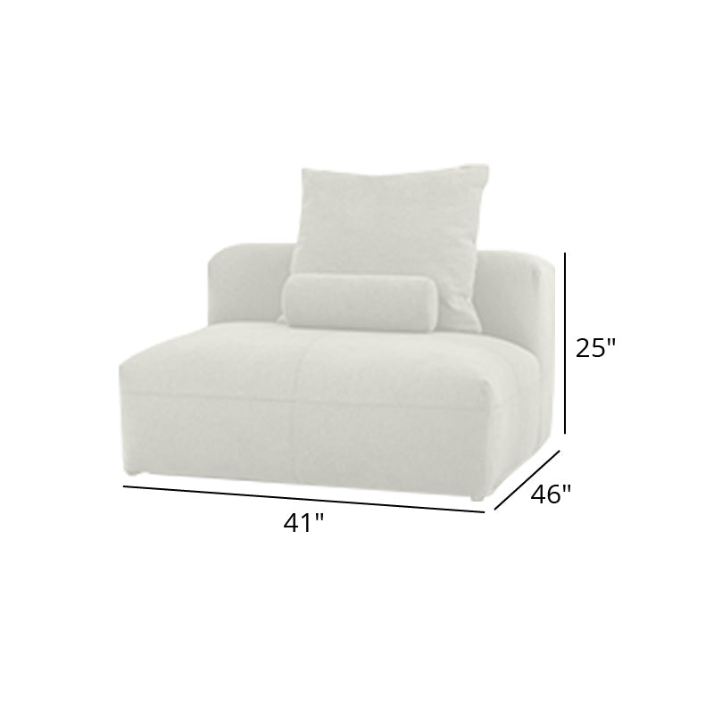 Mobilious -Glaciera Denim Slipcovered White Sofa