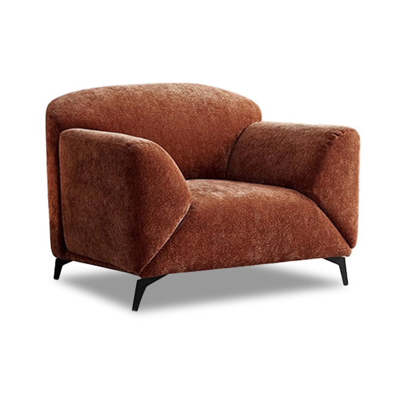 Lykke Chenille Fabric Adjustable Lounge Chair - Plus