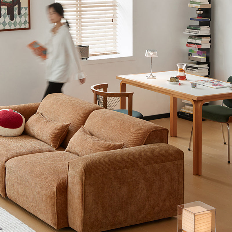 Mobilious-Kuruna Corduroy Retro Japanese Fabric Sofa