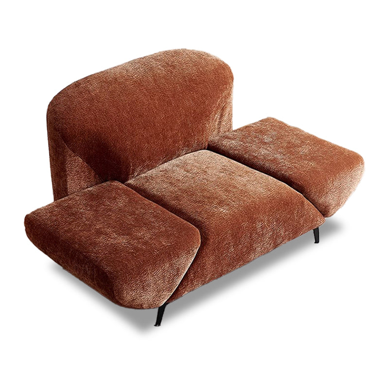 Lykke Chenille Fabric Adjustable Lounge Chair - Plus