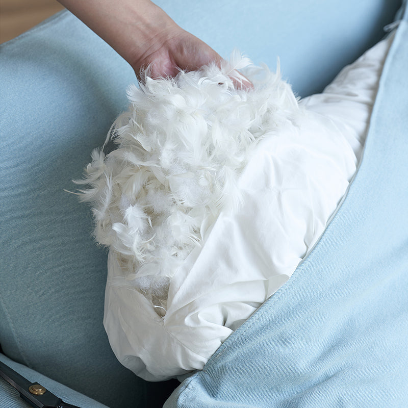 Mobilious-Fiorello Denim Slipcovered Sofa