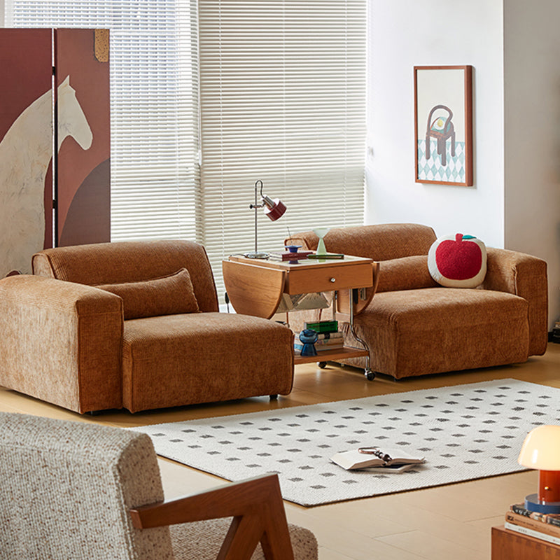 Mobilious-Kuruna Corduroy Retro Japanese Fabric Sofa