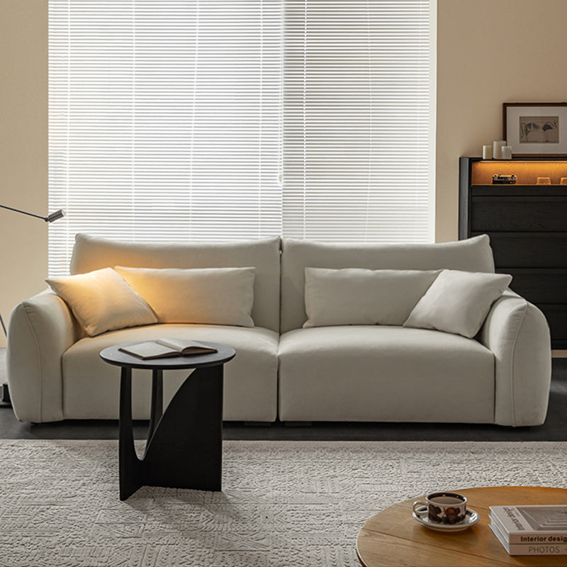 Mobilious-梵·Brahman|Soffiella Cream Straight Sofa Couch