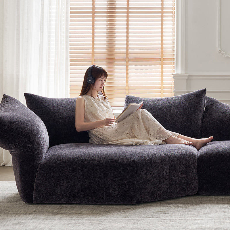 Mobilious-Petalla Chenille Modern Modular Sofa / Sectional