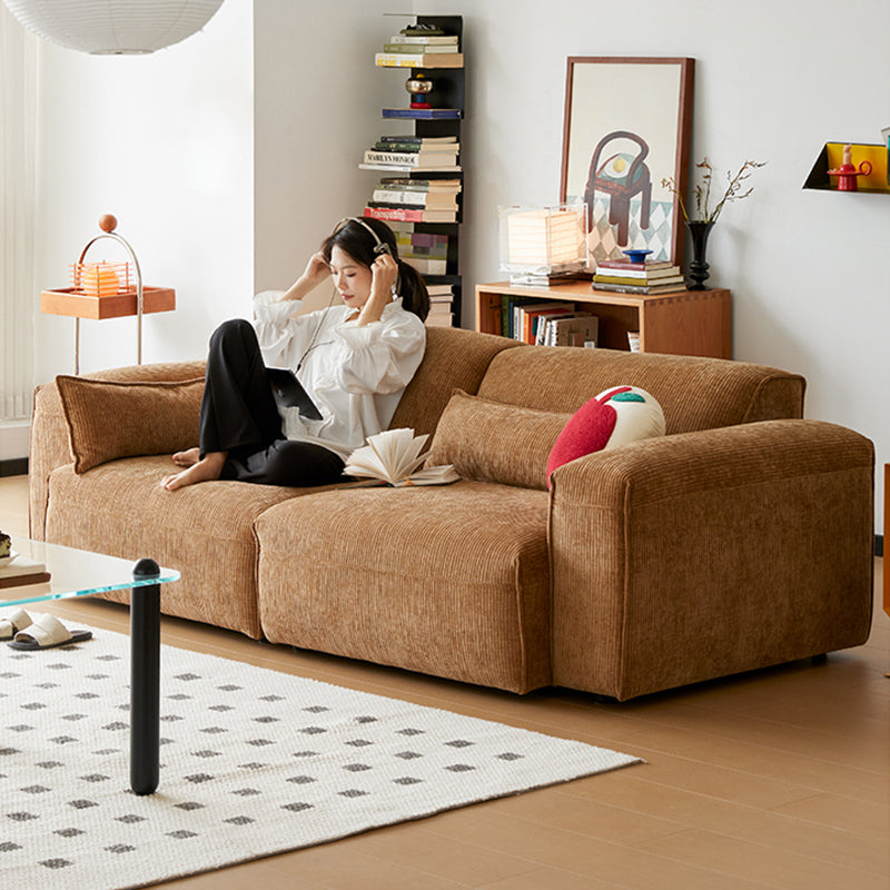 Mobilious-Kuruna Corduroy Retro Japanese Fabric Sofa