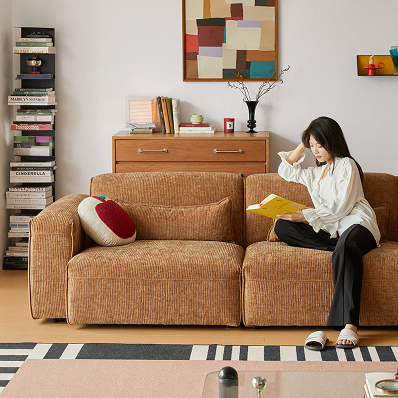 Mobilious-Kuruna Corduroy Retro Japanese Fabric Sofa
