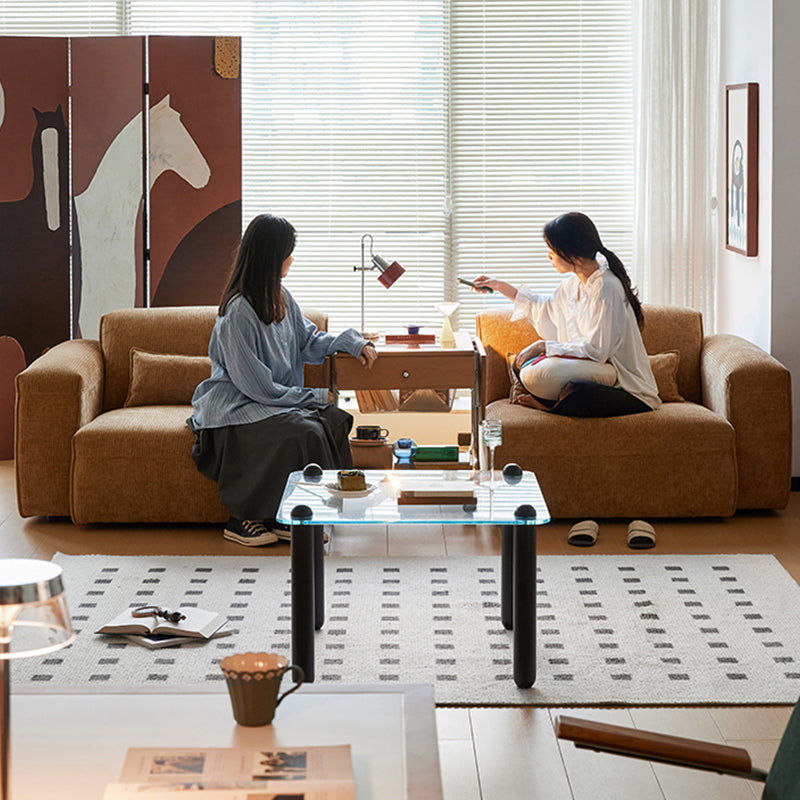 Mobilious-Kuruna Corduroy Retro Japanese Fabric Sofa