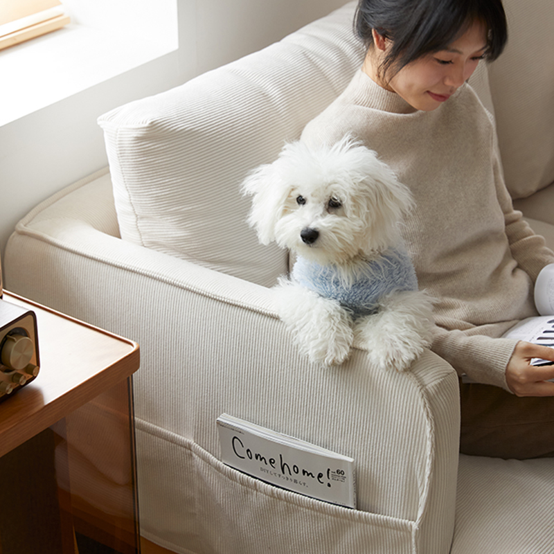 Mobilious-Kohana Corduroy Japanese Fabric Washable Sofa