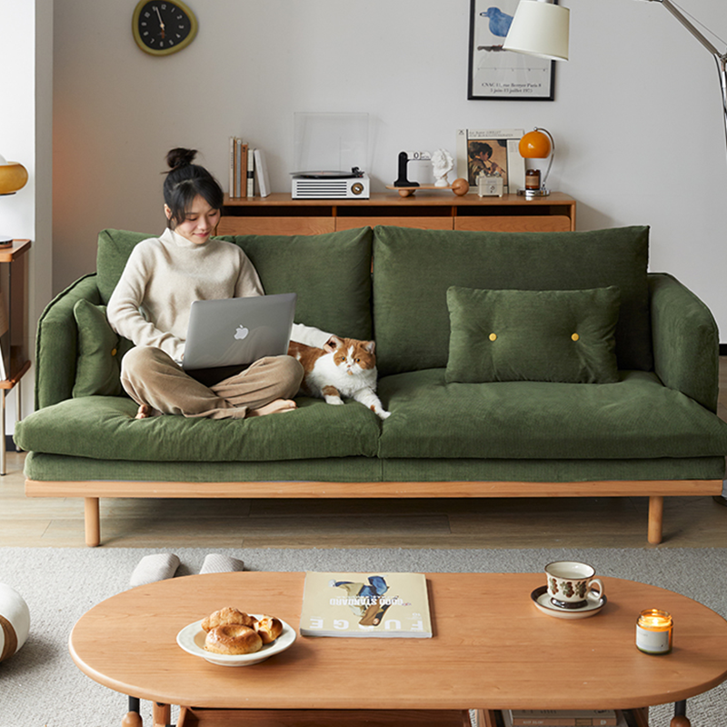 Mobilious-Kohana Corduroy Japanese Fabric Washable Sofa