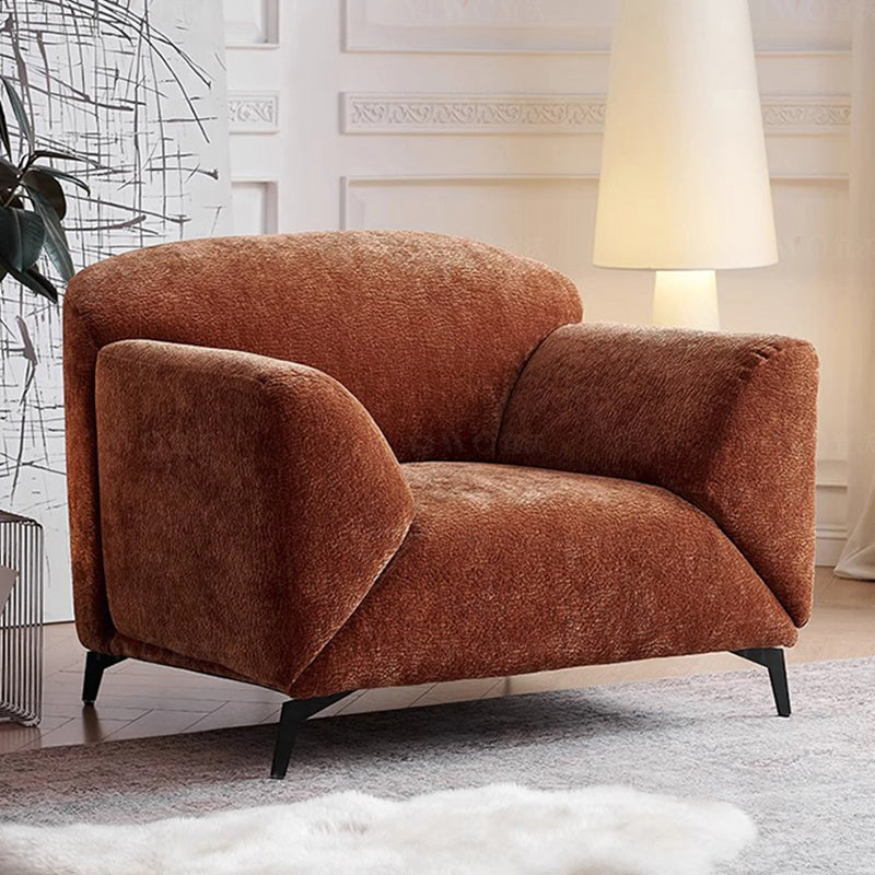 Lykke Chenille Fabric Adjustable Lounge Chair