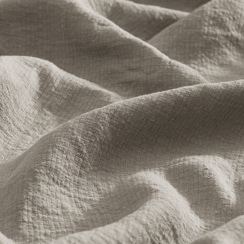 Mobilious-Armonia White Linen Fabric Washable Sofa