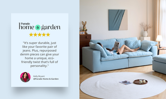 Mobilious Featured in Parade Home & Garden: Sofas That Save Waste