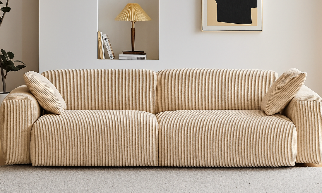Why Corduroy Sofas Are Making a Major Comeback in 2025
