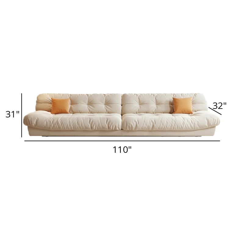 Nuvella Cloud Cream Lazy Sofa