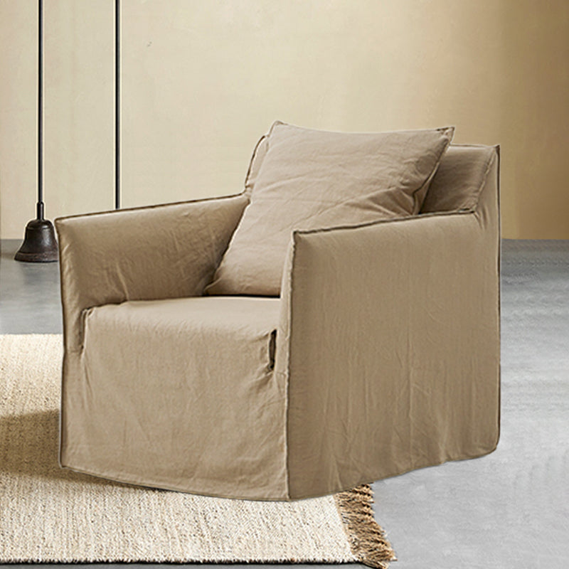 Soluna Dew-Retted Linen Fabric Washable Sofa