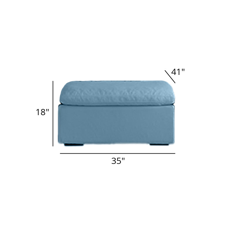 Mobilious-Nuvola Denim Slipcovered Blue Cloud Couch