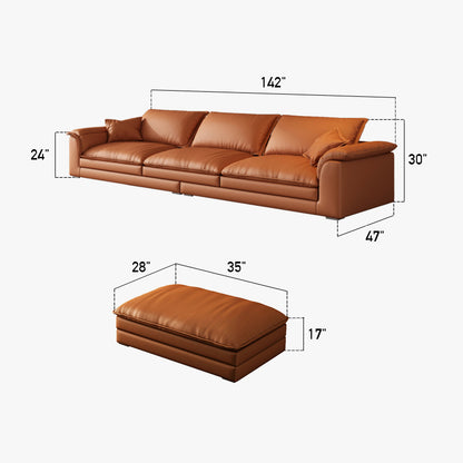 Mobilious-Livello Extra Deep Seat Feather Sofa / Armchair Plus