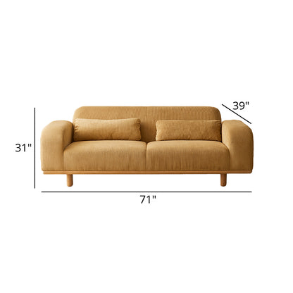 Mobilious-Momona Corduroy Japanese Fabric Sofa