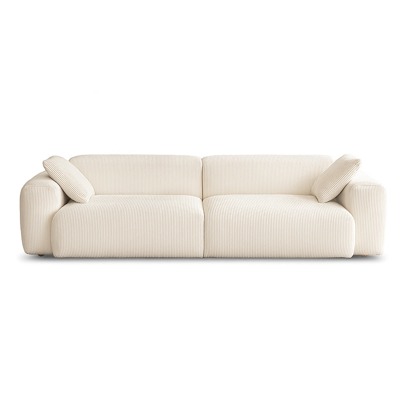 Mobilious-Velvra Corduroy Deep Seat Modular Sectional