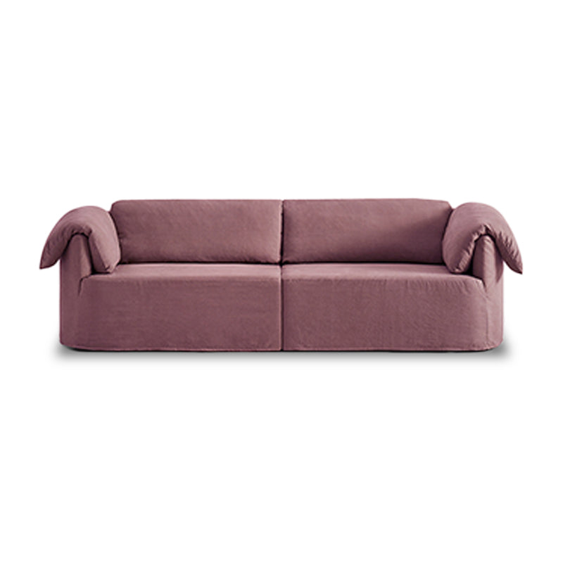 Murelle Linen Fabric Washable Purple Sofa