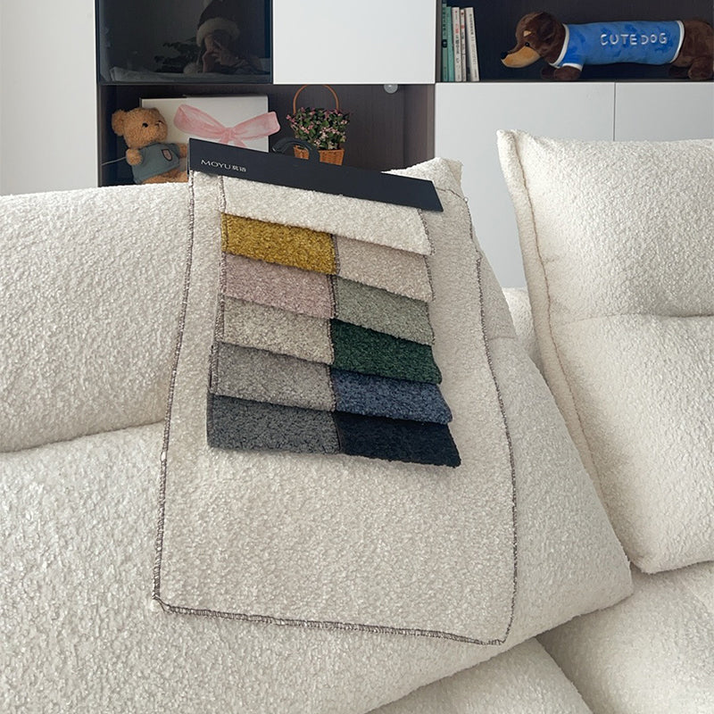 Mobilious-Stratto Gray Modular Chenille Fabric Sofa