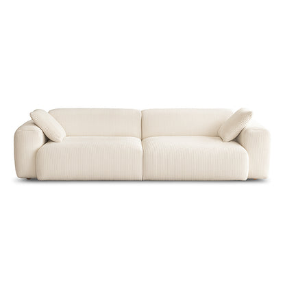Mobilious-Velvra Corduroy Deep Seat Modular Sofa