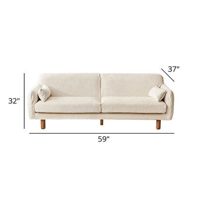 Mobilious-Douvela Chenille Fabric Washable Sofa