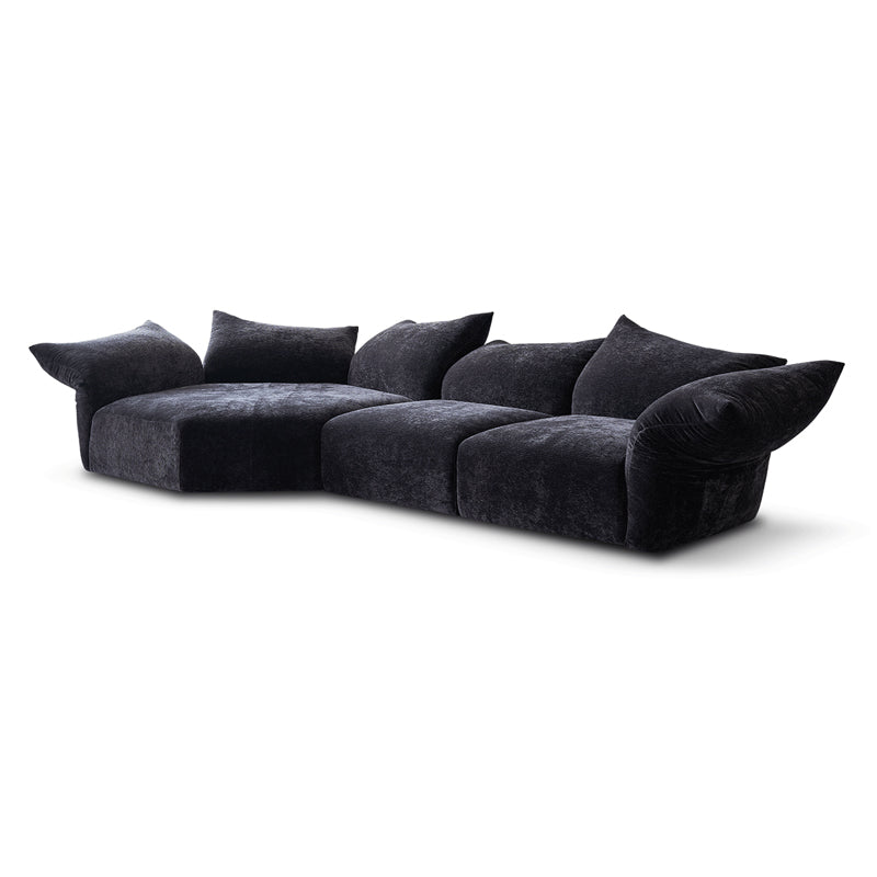 Mobilious-Petalla Chenille Modern Modular Sofa / Sectional