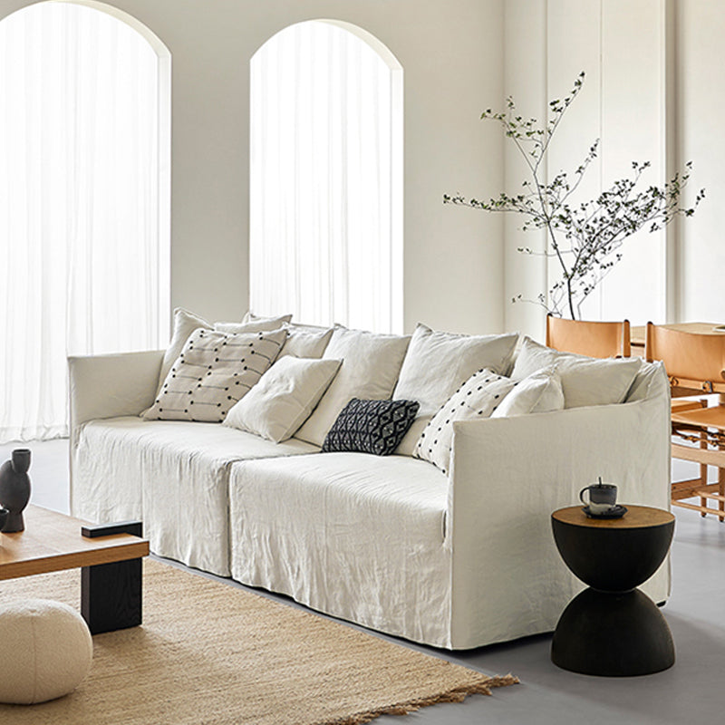Soluna Dew-Retted Linen Fabric Washable Sofa