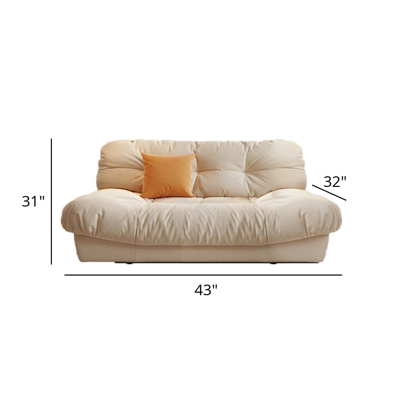 Nuvella Cloud Cream Lazy Sofa