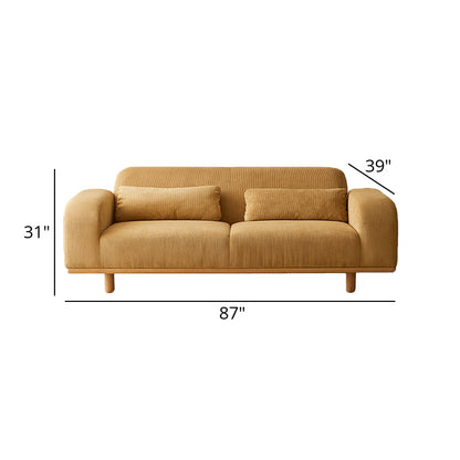 Mobilious-Momona Corduroy Japanese Fabric Sofa
