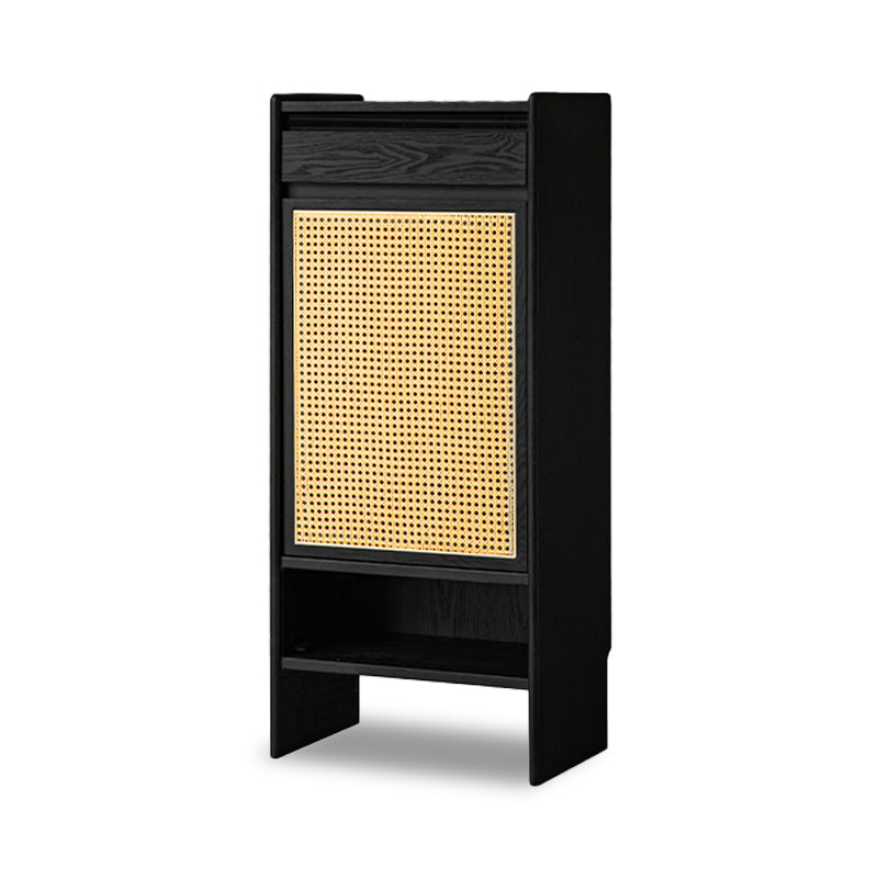 Rattanéa Solid Wood Rattan Shoe Cabinet