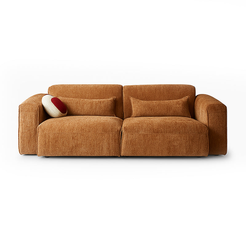 Mobilious-Kuruna Corduroy Retro Japanese Fabric Sofa