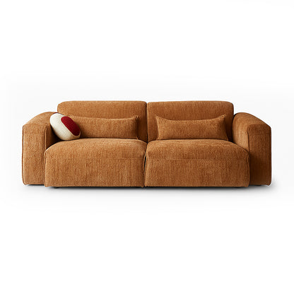 Mobilious-Kuruna Corduroy Retro Japanese Fabric Sofa