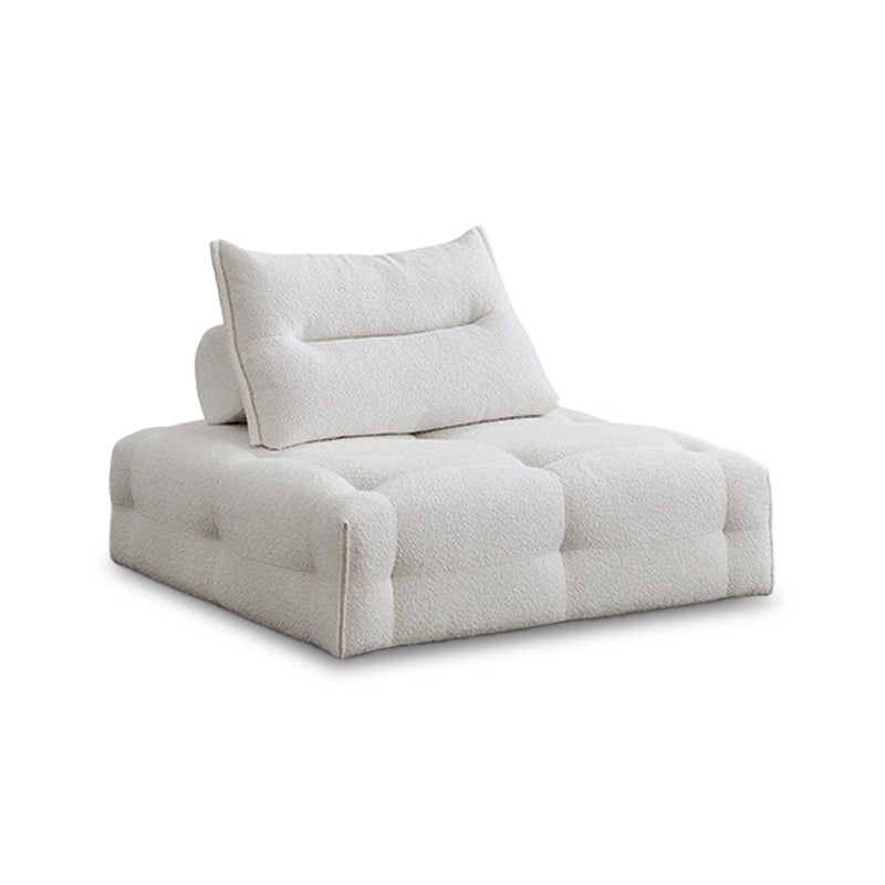 Mobilious-Stratto Gray Modular Chenille Fabric Sofa