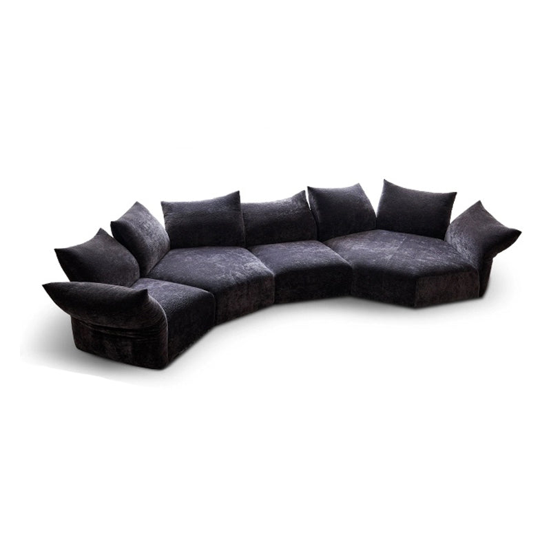 Mobilious-Petalla Chenille Modern Modular Sofa / Sectional