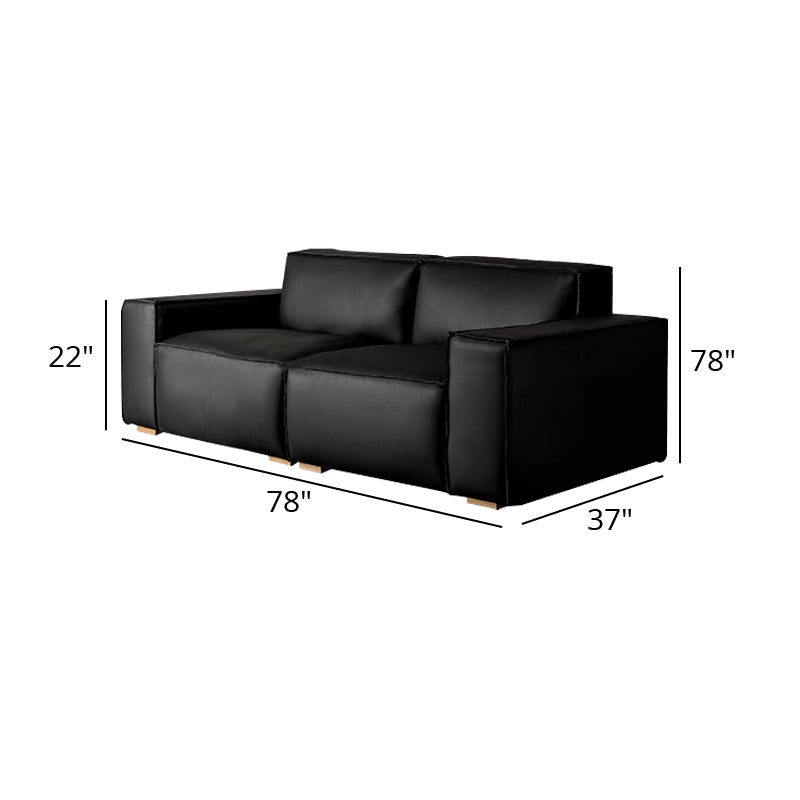 Lussera Top Grain Leather Sofa