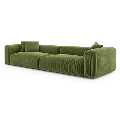 Mobilious-Verdino Corduroy Retro Green Modular Sofa