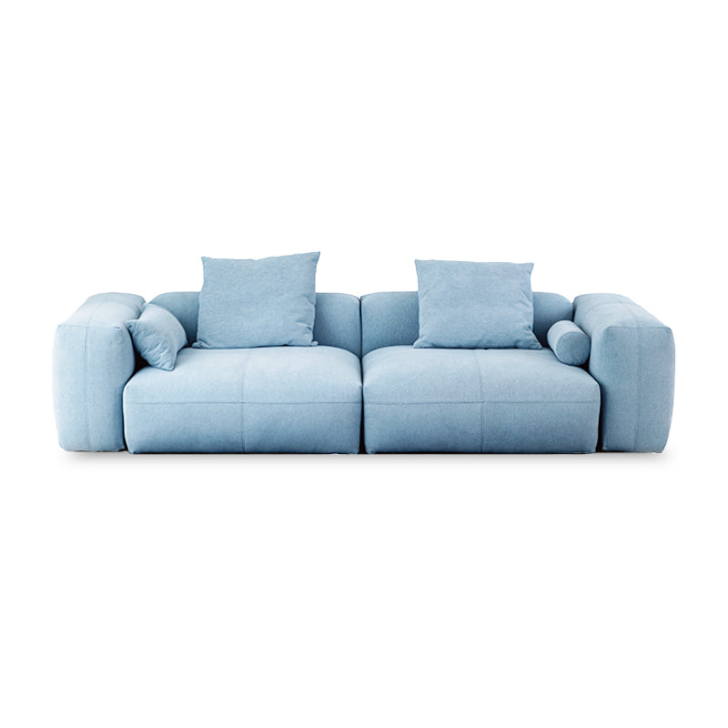 Mobilious -Glaciera Fabric Washable Blue Sofa