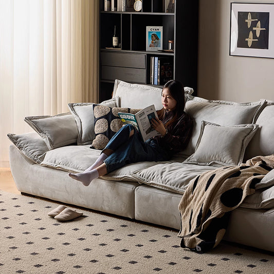 Marevo Air Leather Washable Sofa - Plus