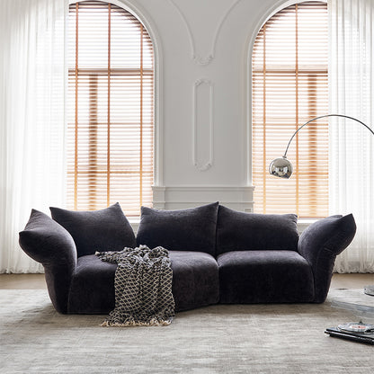 Mobilious-Petalla Chenille Modern Modular Sofa / Sectional