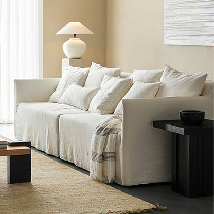 Soluna Dew-Retted Linen Fabric Washable Sofa
