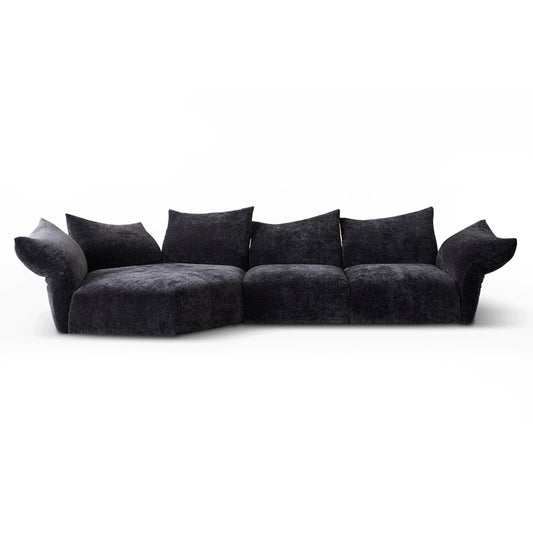 Mobilious-Petalla Chenille Modern Modular Sofa / Sectional
