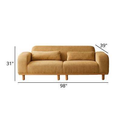 Mobilious-Momona Corduroy Japanese Fabric Sofa