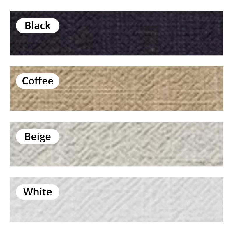 Kusari White Linen Fabric Washable Modular Sofa