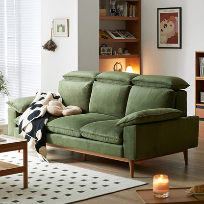 Mobilious-Bosvella Corduroy Retro Green Washable Sofa