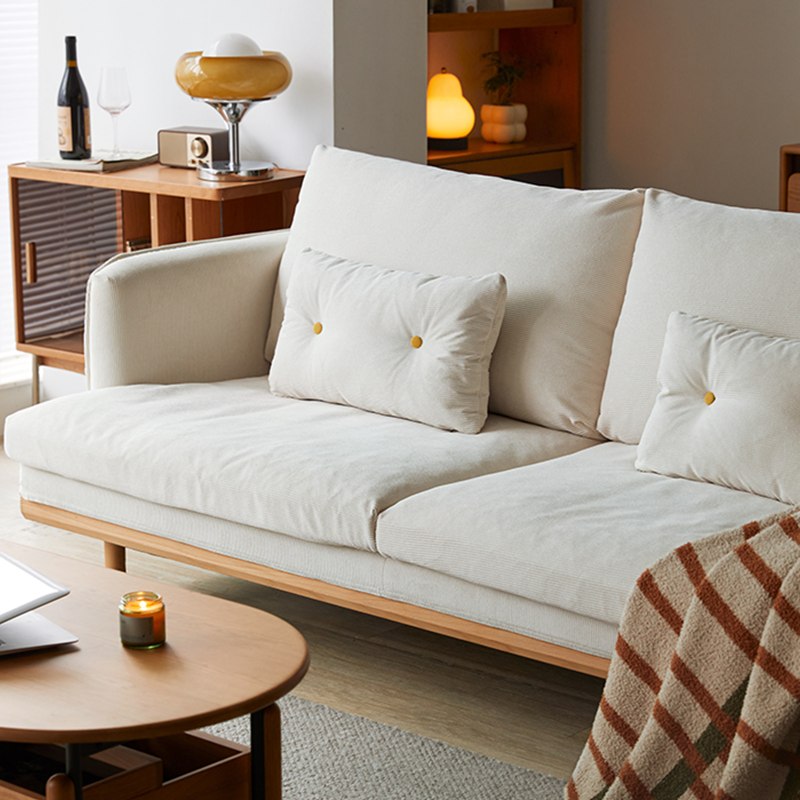 Mobilious-Kohana Corduroy Japanese Fabric Washable Sofa